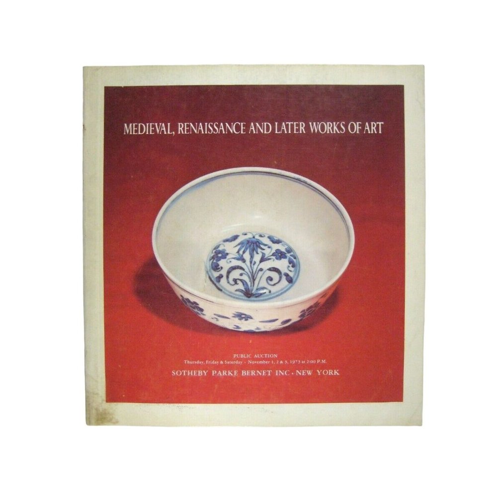 Sothebys Auction Catalog Medieval Renaissance Art New York 1974 Parke Bernet